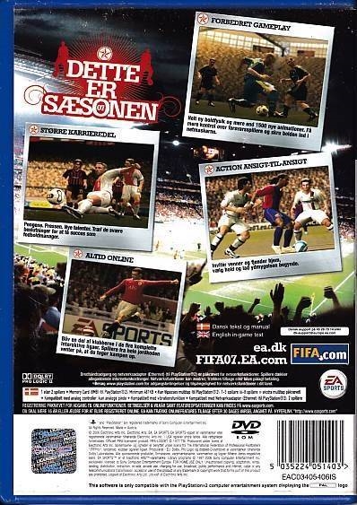 Fifa 07 - PS2 (B Grade) (Genbrug)